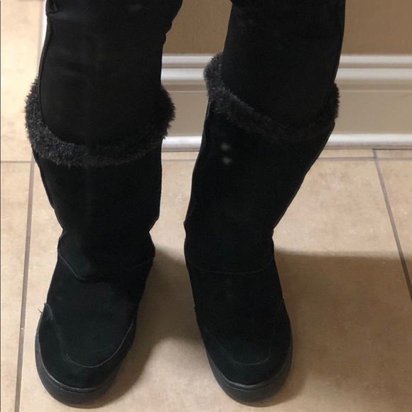 Rampage suede boots - black - Picture 2 of 5